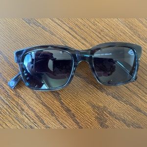 Warby Parker Paley Non-Prescription Sunglasses in Blue Marblewood